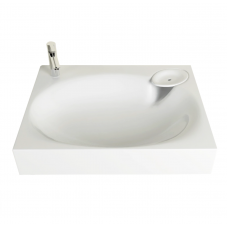 Раковина под стиральную машину 1Marka Lavanderia У71490 белая